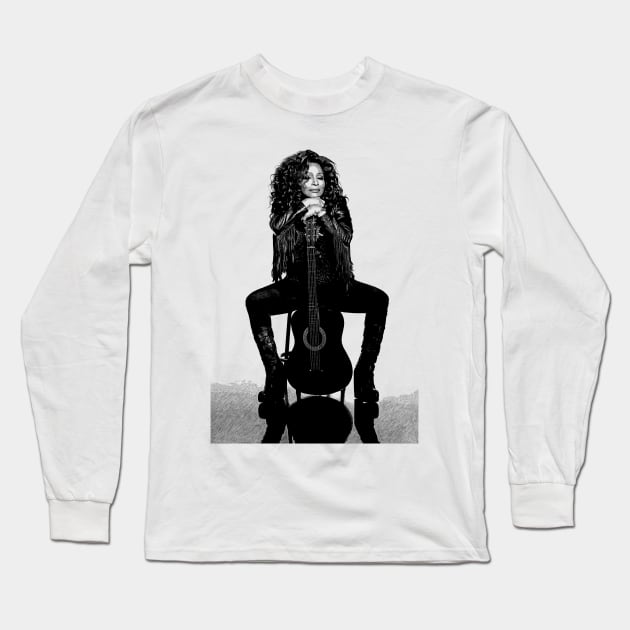 Chaka Khan Vintage Long Sleeve T-Shirt by tykler